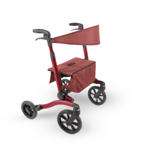Rollator - sequoia red